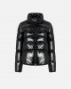 Pinko Micro Caban Crystal Nylon Black Μπουφάν