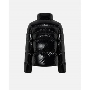 Pinko Micro Caban Crystal Nylon Black Μπουφάν