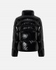Pinko Micro Caban Crystal Nylon Black Μπουφάν