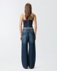 Pinko Wanda Wide Leg Soft Denim Παντελόνι
