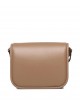 Pinko Love Box Square In Nappa Leather Beige Τσάντα