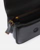 Pinko Love Box Square Shoulder Bag In Nappa Leather Black Τσάντα