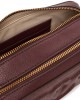 Pinko Carrie Camera Classic Bordeaux Leather Τσάντα