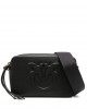 Pinko Carrie Camera Classic Black Leather Τσάντα Pinko Carrie Camera Classic Black Leather Τσάντα