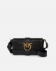Pinko Slouchy Love One Classic Black Leather Τσάντα Pinko Slouchy Love One Classic Black Leather Τσάντα