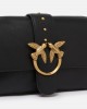 Pinko Slouchy Love One Classic Black Leather Τσάντα Pinko Slouchy Love One Classic Black Leather Τσάντα