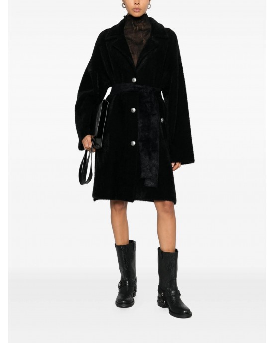 Pinko Zante Black Παλτό Pinko Zante Black Παλτό