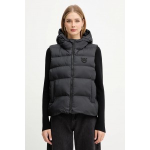 Pinko Ginger Gilet Padded Puffer Black Γιλέκο