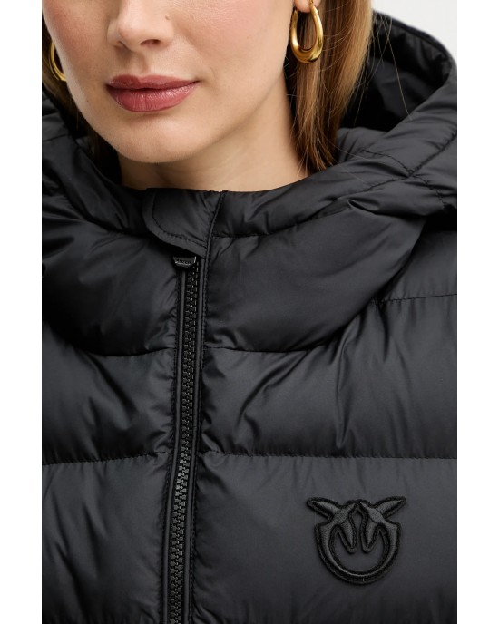 Pinko Ginger Gilet Padded Puffer Black Γιλέκο