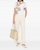 Pinko Pazzo Jogger White Παντελόνι