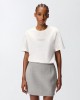 Pinko Strepitoso T-Shirt Rhinestone Logo White Μπλούζα
