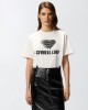 Pinko Strepitoso T-shirt With Print White Μπλούζα