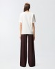 Pinko Tortino T-shirt With Heart Embroidery White Μπλούζα