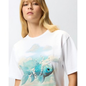 Pinko Tuorlo T-Shirt White Μπλούζα