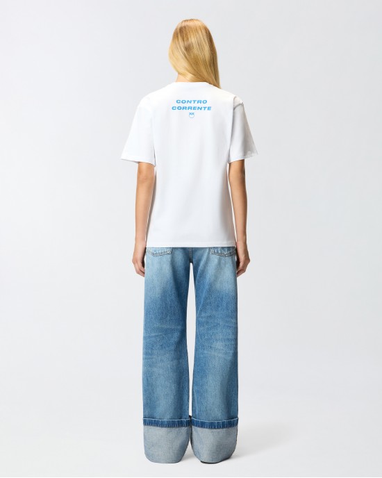 Pinko Tuorlo T-Shirt White Μπλούζα Pinko Tuorlo T-Shirt White Μπλούζα