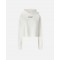 Pinko Mediocre Cropped Sweatshirt With Embroidery White Φο΄υτερ Pinko Mediocre Cropped Sweatshirt With Embroidery White Φο΄υτερ
