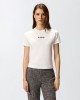 Pinko Intenso T-shirt With Embroidered Logo White Μπλούζα