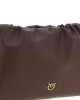 Pinko Clutch Maxi With Soft Calfskin Rosso Moga Leather Τσάντα Pinko Clutch Maxi With Soft Calfskin Rosso Moga Leather Τσάντα