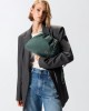 Pinko Clutch Maxi With Soft Calfskin Green Leather Τσάντα Pinko Clutch Maxi With Soft Calfskin Green Leather Τσάντα