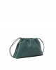 Pinko Clutch Maxi With Soft Calfskin Green Leather Τσάντα Pinko Clutch Maxi With Soft Calfskin Green Leather Τσάντα