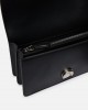 Pinko Love Bag One Small Crossbody Bag In Leather Black Τσάντα