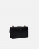 Pinko Love One Small Black Leather Τσάντα Pinko Love One Small Black Leather Τσάντα