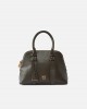 Pinko Bowling Medium Green Leather Τσάντα Pinko Bowling Medium Green Leather Τσάντα