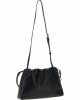 Pinko Clutch Mini With Soft Calfskin Black Leather Τσάντα