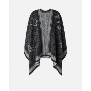 Pinko Croazia Black/Grey Κάπα