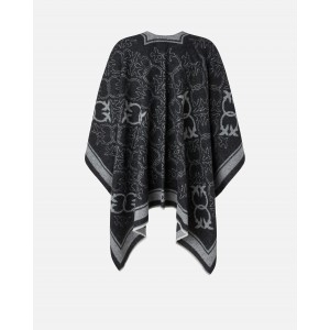 Pinko Croazia Black/Grey Κάπα