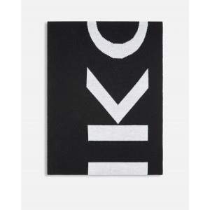 Pinko Serbia PINKO Lettering Logo Black/White Κασκόλ Pinko Serbia PINKO Lettering Logo Black/White Κασκόλ