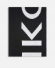 Pinko Serbia PINKO Lettering Logo Black/White Κασκόλ