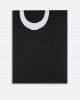 Pinko Serbia PINKO Lettering Logo Black/White Κασκόλ