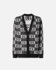 Pinko Half Breed Love Birds Logo Black/White Ζακέτα