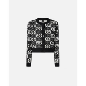 Pinko Found Someone Love Birds Logo Black/White Ζακέτα