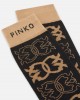 Pinko Monaco Black/Camel Κάλτσες Pinko Monaco Black/Camel Κάλτσες