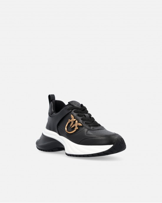 Pinko Ariel Leather-Effect Black Παπούτσια Pinko Ariel Leather-Effect Black Παπούτσια