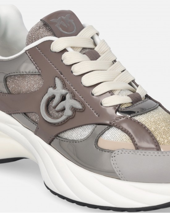 Pinko Ariel Glittery Tabacco Παπούτσια Pinko Ariel Glittery Tabacco Παπούτσια