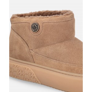 Pinko Yoko Winter Cognac Μποτάκια Pinko Yoko Winter Cognac Μποτάκια