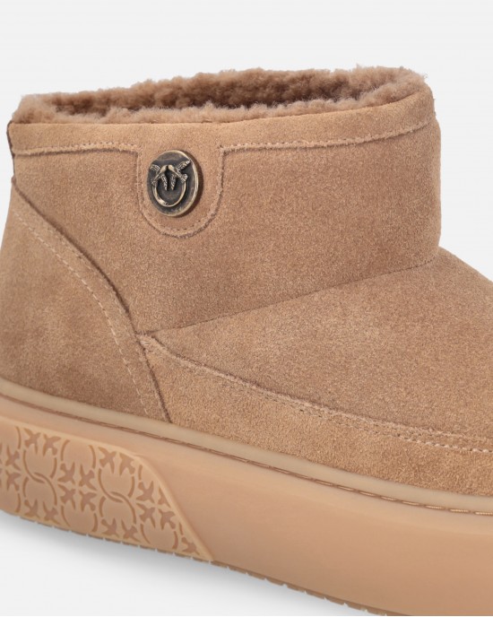 Pinko Yoko Winter Cognac Μποτάκια Pinko Yoko Winter Cognac Μποτάκια