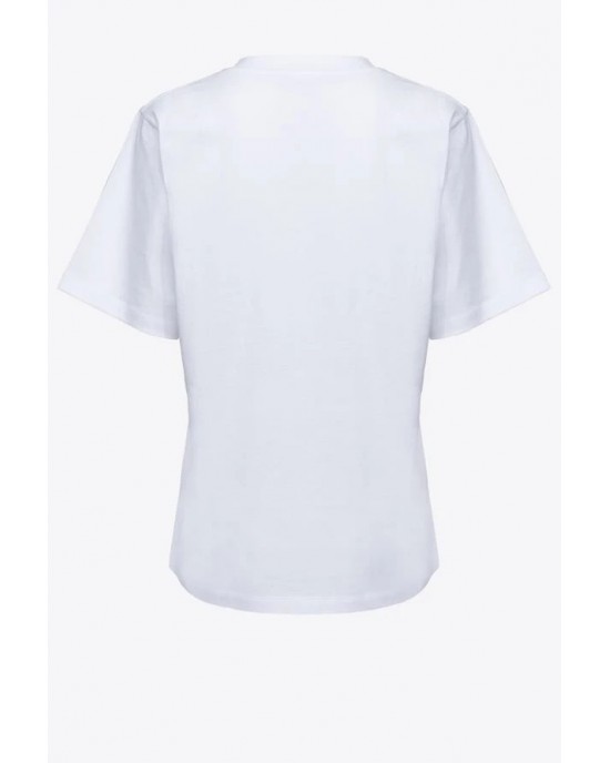 Pinko Rugby Flash T-shirt Μπλούζα White