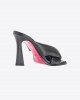 Pinko Corinne Mules Nappa Leather Heeled Slip-ons Παπούτσια Black