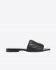 Pinko Molly Slip-ons Quilted Nappa Leather Παπούτσια Black