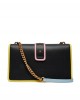 Pinko Love One Classic Black Leather Τσάντα