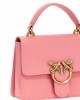 Pinko Mini Love One Top Handle Light Simply Pink Τσάντα