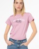 Pinko Bussolotto Cities T-shirt Pink Μπλούζα