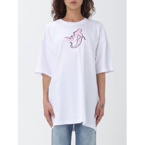 Pinko Televisivo Mermaid Print T-shirt White Μπλούζα