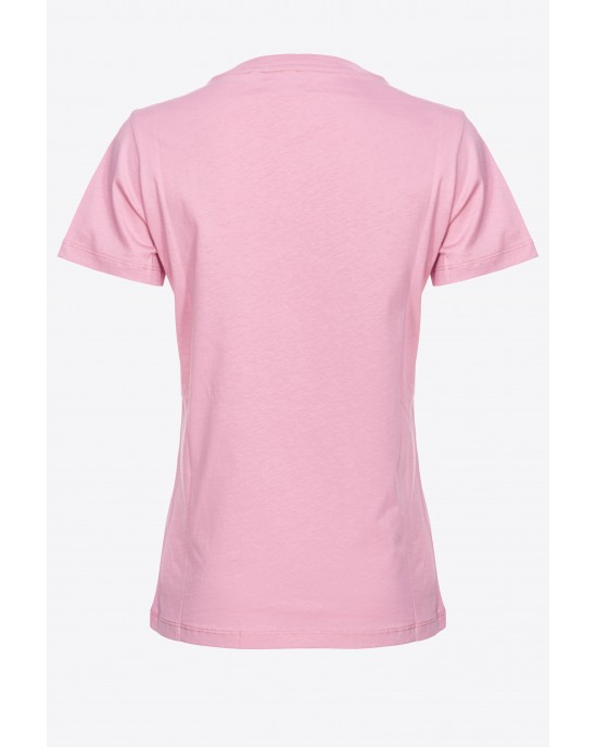 Pinko Start T-Shirt Stampa PINKO Pink Μπλούζα