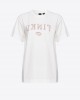 Pinko Tiramisu T-shirt Logo Stampa White Μπλούζα