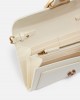 Pinko Love One White Leather Πορτοφόλι